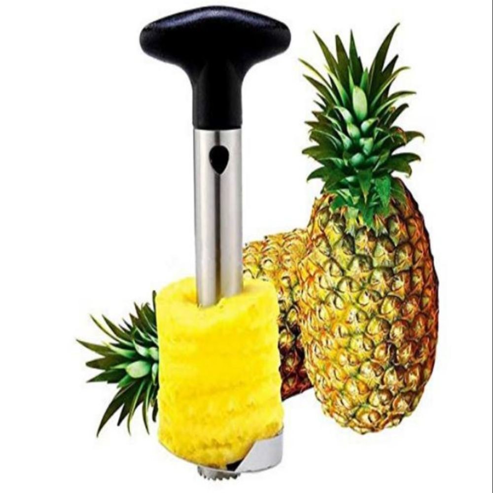 Stainless Steel Pineapple Cutter and Fruit Peeler Corer Slicer Kitchen Knife