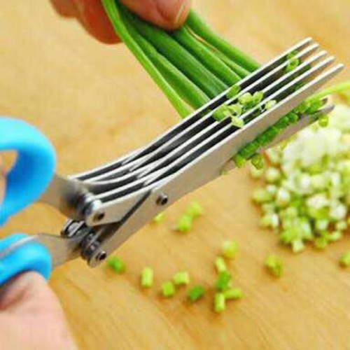 Silver Manual 5 Blade Scissor
