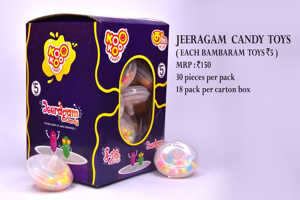 koo koo Round Jeeragam Candy Toys