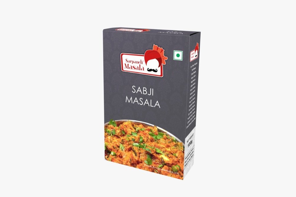 CURRY POWDER Sarpanch Sabji Masala, Packaging Type: Box, Packaging Size: 50g