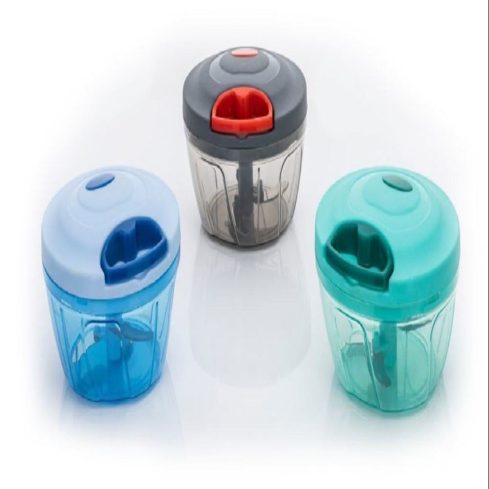Mini Handy Chopper with 3 Blades for Effortlessly Chopping Vegetables and Fruits for Your Kitchen