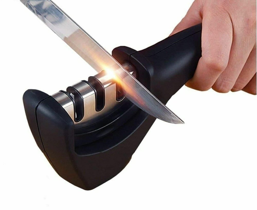 KNIFE SHARPENER, For Household, Size: 7.5 X 5 X 20 cm