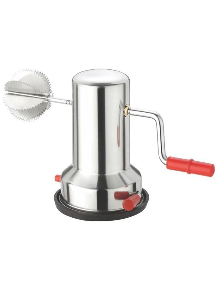 Silver Manual Steel Portable Coconut Scraper, For Kitchenware