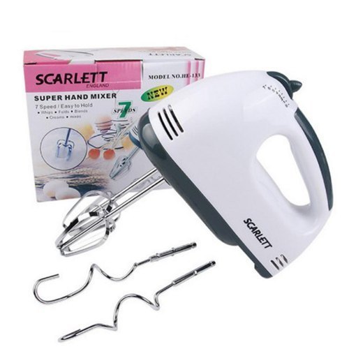 Power Consumption(Watt): 180 Watt Scarlett Hand Mixer, For Personal, Blade Material: Stainless Steel