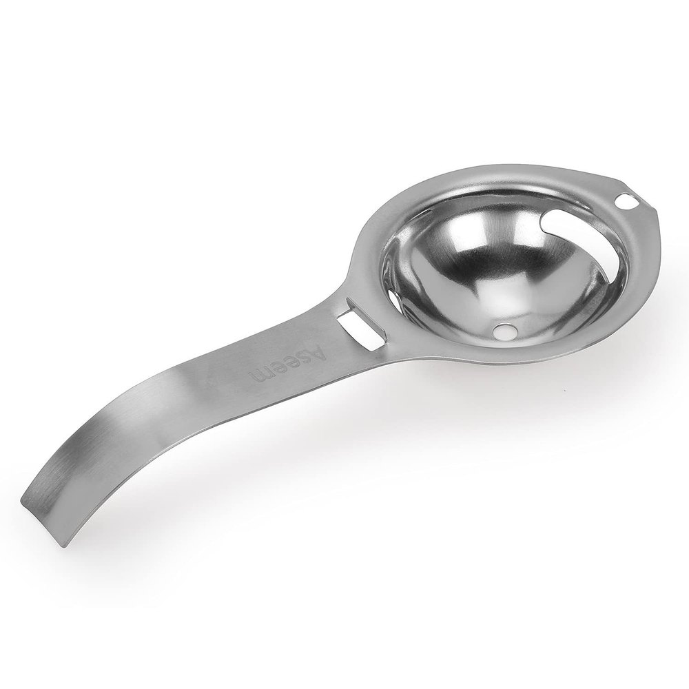Aseem Glossy Stainless Steel Egg Yoke Seperator