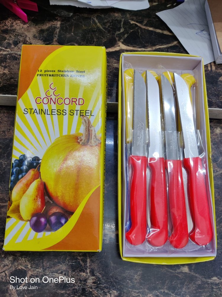 Stainless Steel Orange Knife, For Kitchen