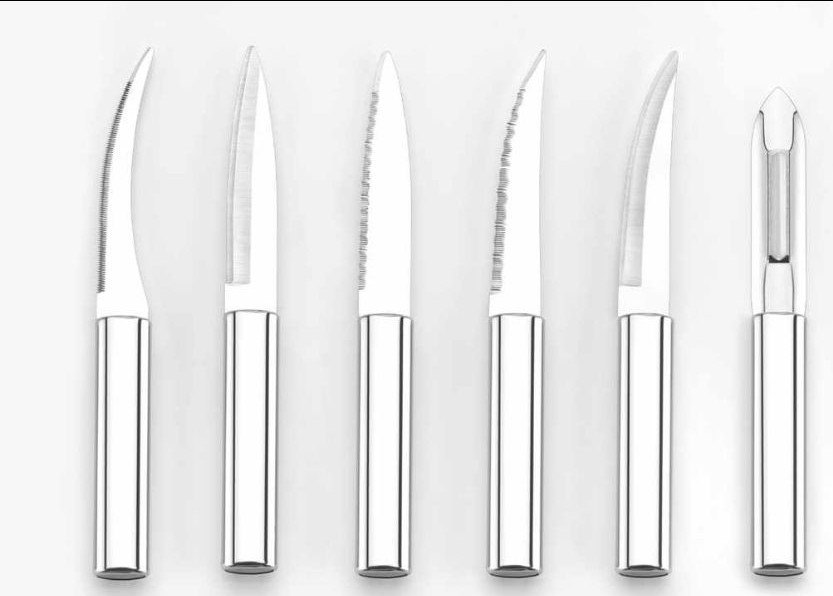 Silver Stainless Steel Knife, For Kitchen