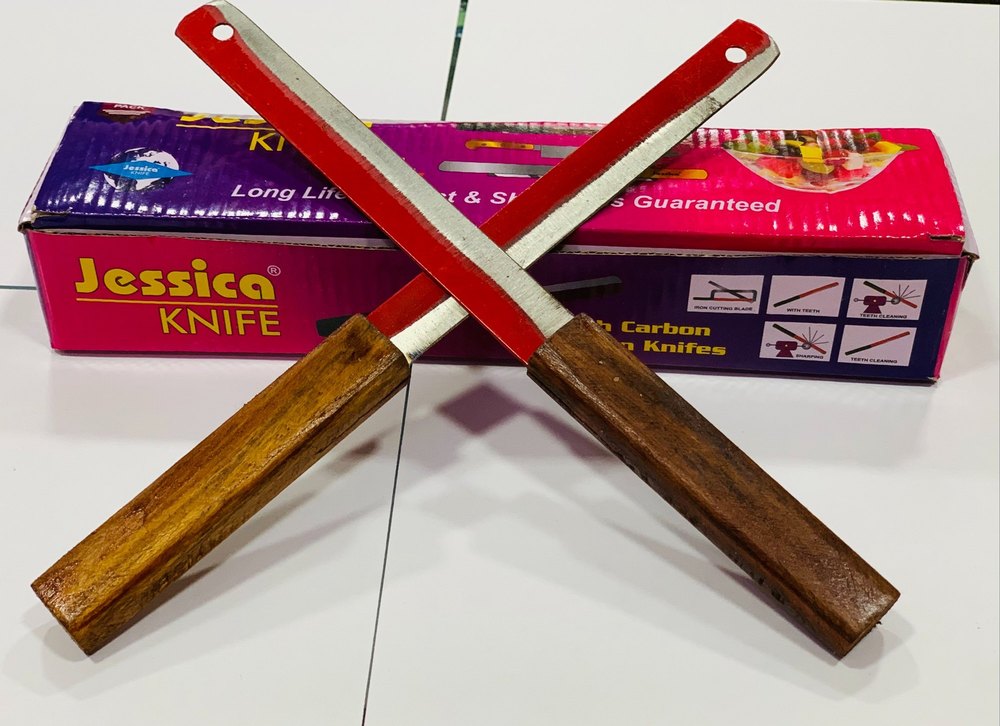 Carbon Blade Brown High Speed Knife, For Cutting Vegetables, Finish: Sharp Edge