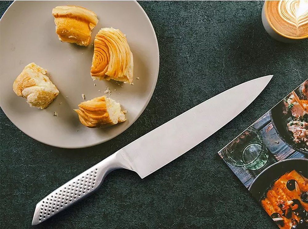 Silver Stainless Steel Chefs Knife, For Cutting Purpose