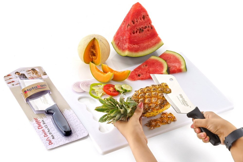 Metakon Black Stainless Steel Chopper Knife