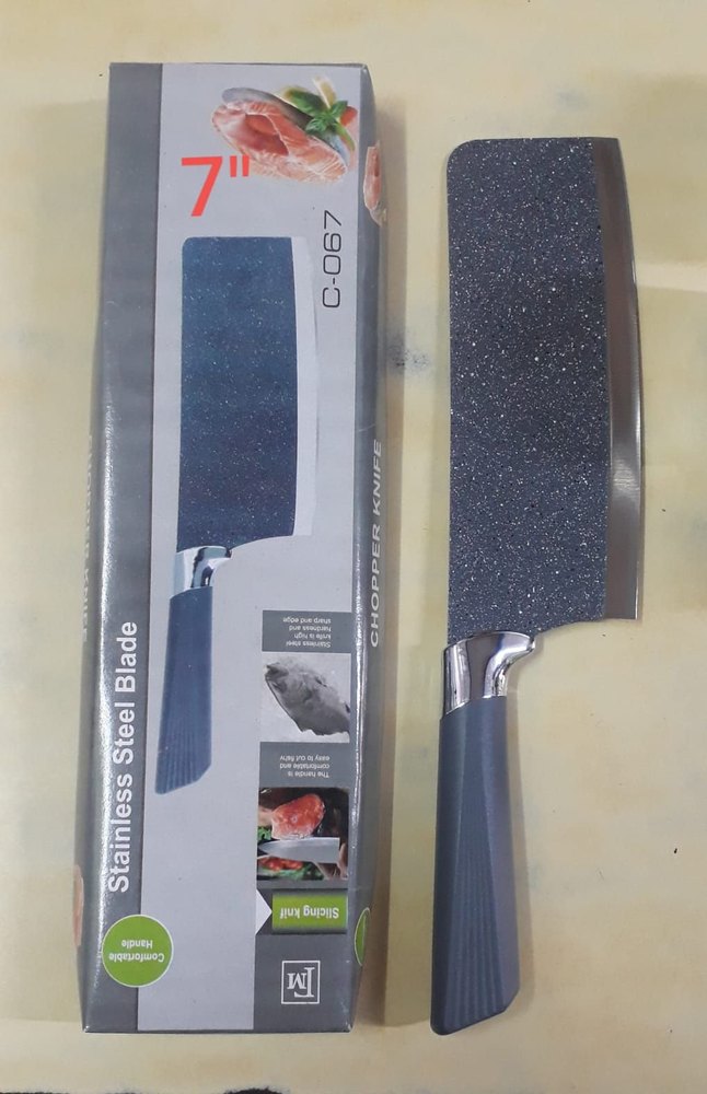 Black Stainless Steel Ss Chopper Knife