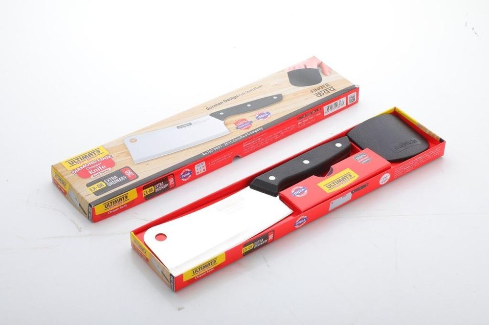 Ultimate Black Chopper Clever Butcher Knife Chapad, For Kitchen