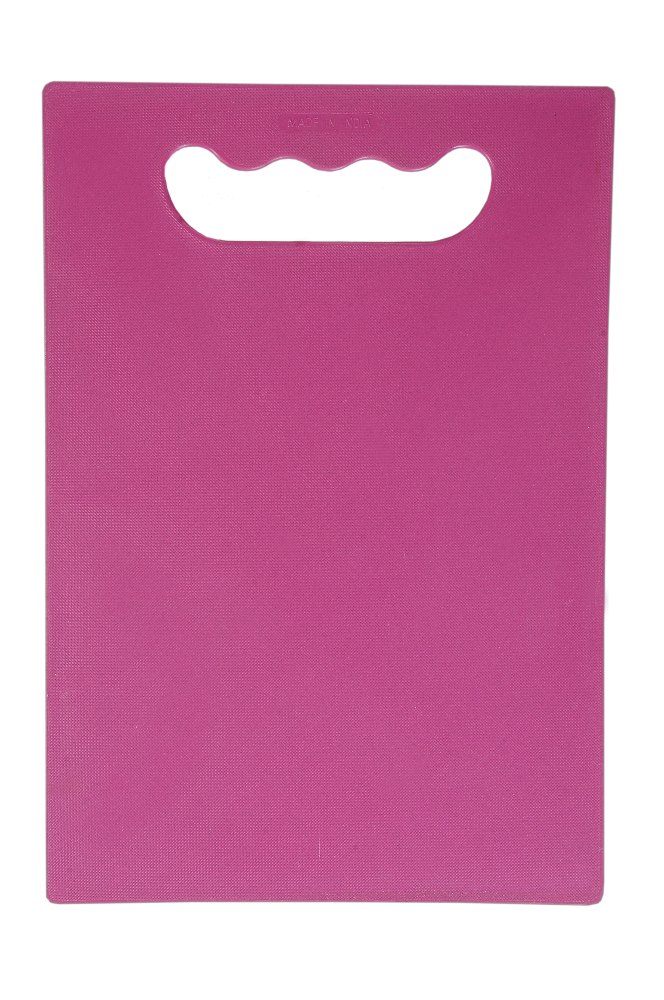 Pink Manual Plain Rectangle Plastic Chopping Board, For Home, Hotel