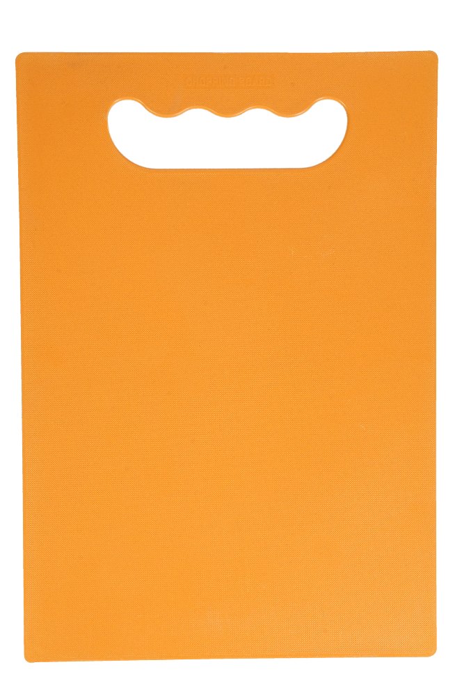 ORANGE Plastic Chopping Board Medium