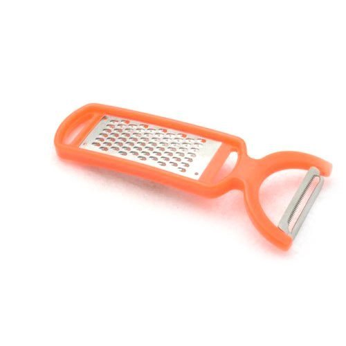 Multicolor Plastic 2 In 1 Vegetable Grater With Peeler, For Kitchen, SS 304