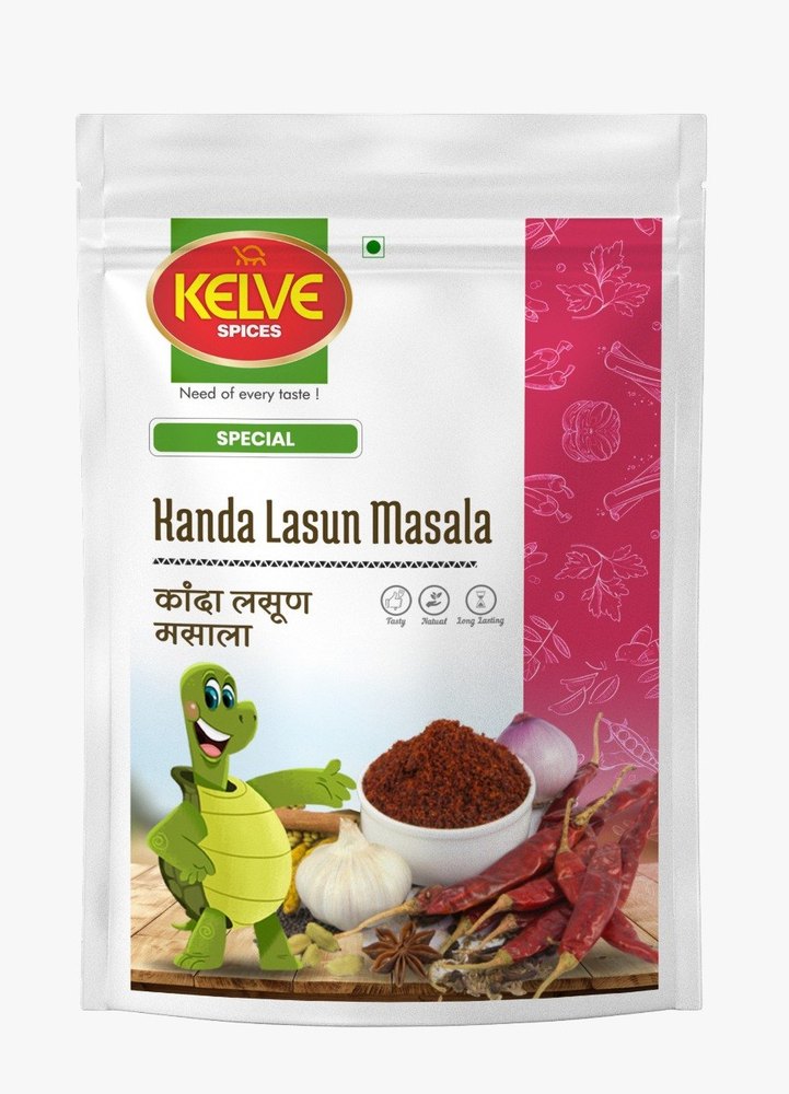 Kelve Kanda Lasoon Masala, Packaging Size: 1 kg, Packaging Type: Packet