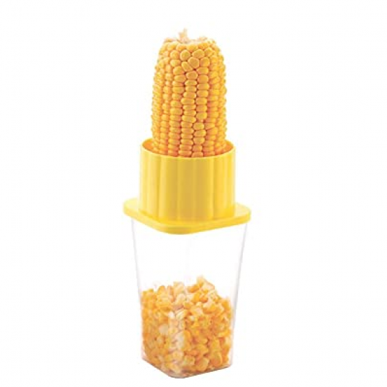 Multicolor Plastic Corn Cutter, For Kitchen
