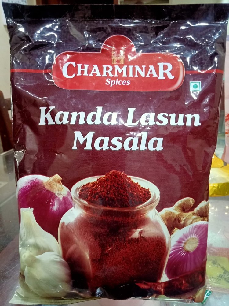 Charminar Gold Kanda Lasun Masala, Packaging Size: 1 Kg, Packaging Type: Packets