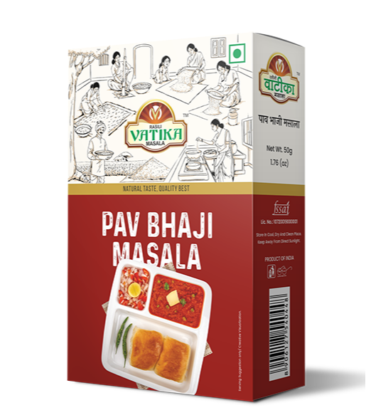 Vatika Pavbhaji Masala, Packaging Size: 100g
