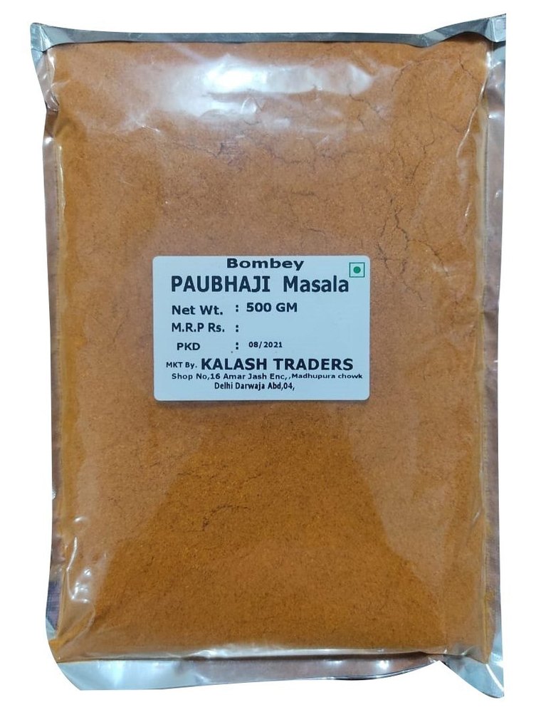 Pav Bhaji Masala, Packaging Size: 500 g, Packaging Type: Packets