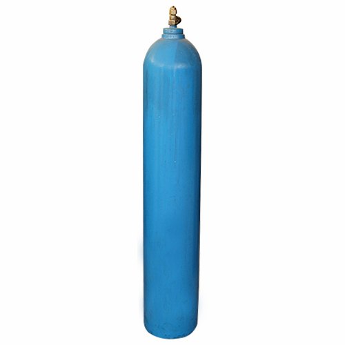 Blue Industrial Argon Gas Cylinder