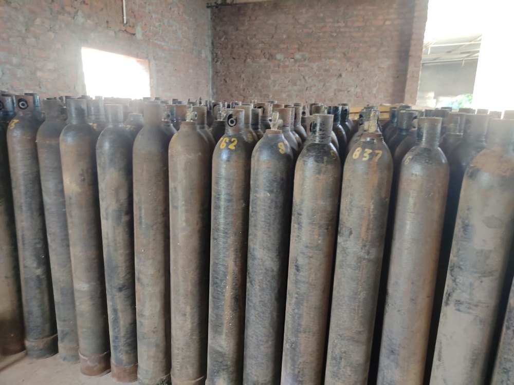 Argon Welding Gas Cylinder, 7 Cubic