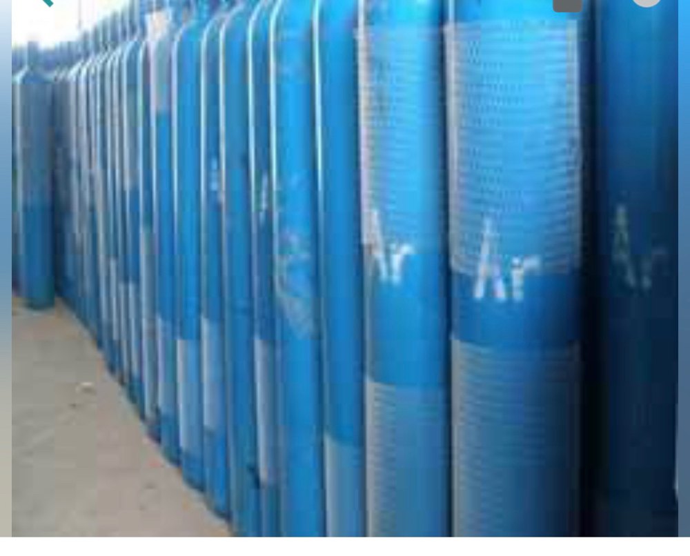 Pure Argon Gas Cylinder, 140 Kgf/Cm2, 7 Cubic Meter