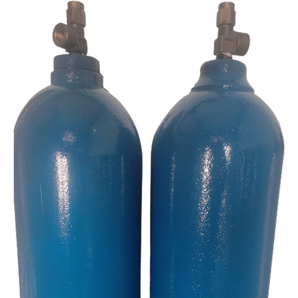Cast Iron Argon Gas Cylinder, 30 Mpa, 25kg