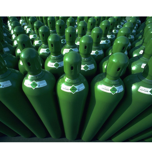 Green Commercial Argon Gas Cylinders