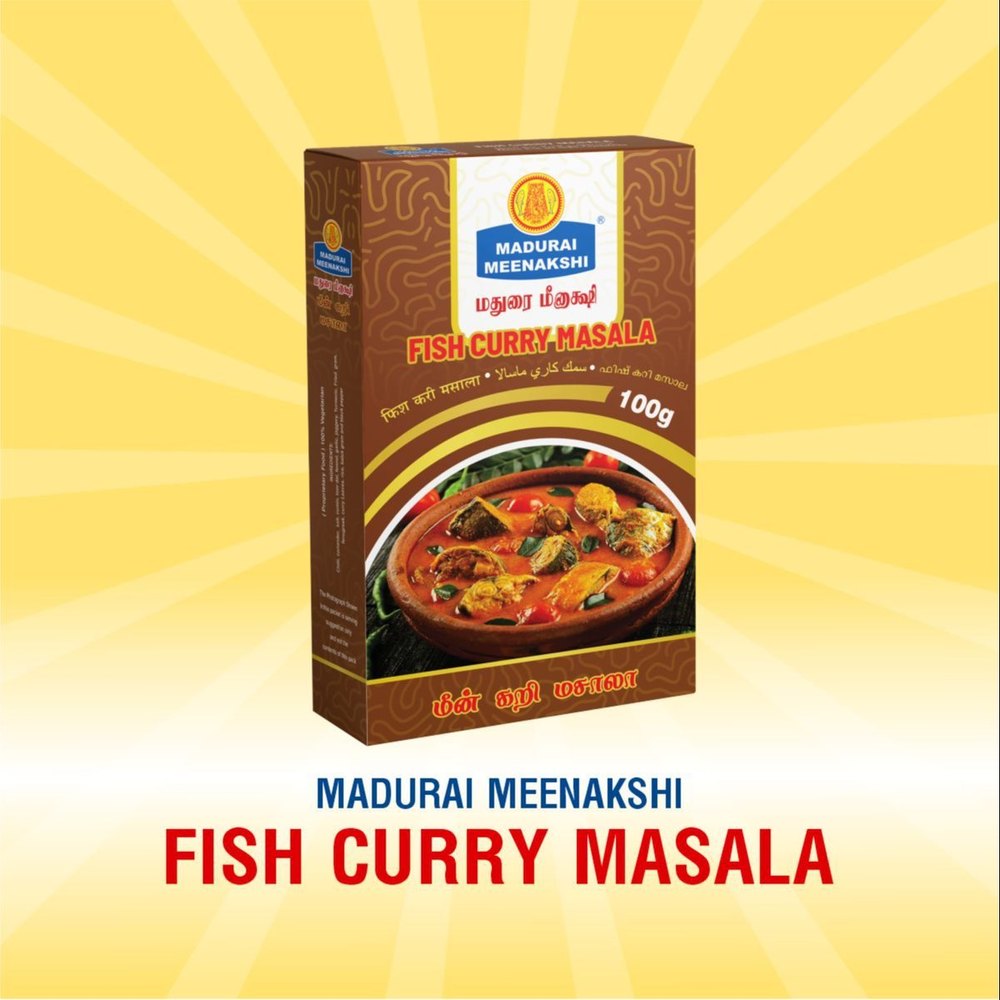 Madurai Meenakshi Manufacturr of Fish Curry Masala, Packaging Size: 1 kg, Packaging Type: Box