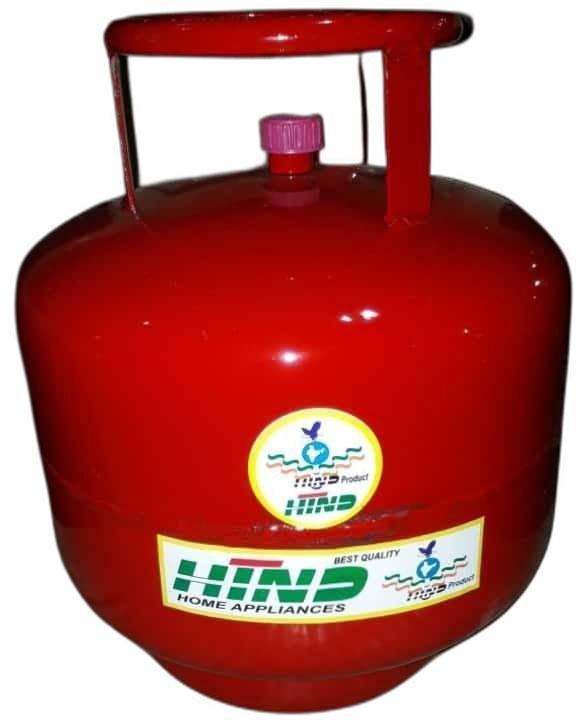Mild Steel Empty Mini Cylinder, For Gas Storage