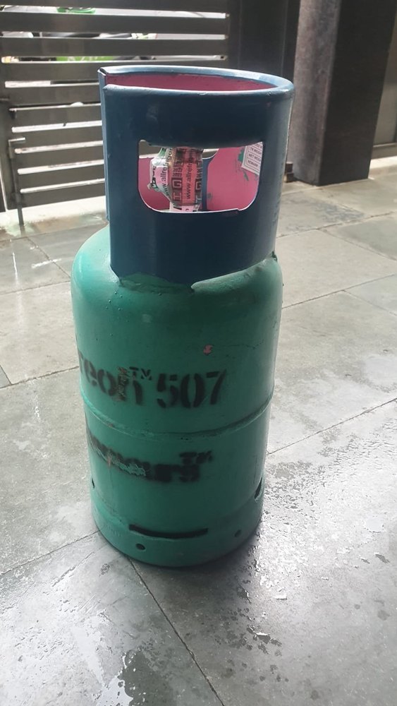 HCFCS Freon R507c - 8 Kg Refrigerant Gas Cylinder, For Chemical Industry