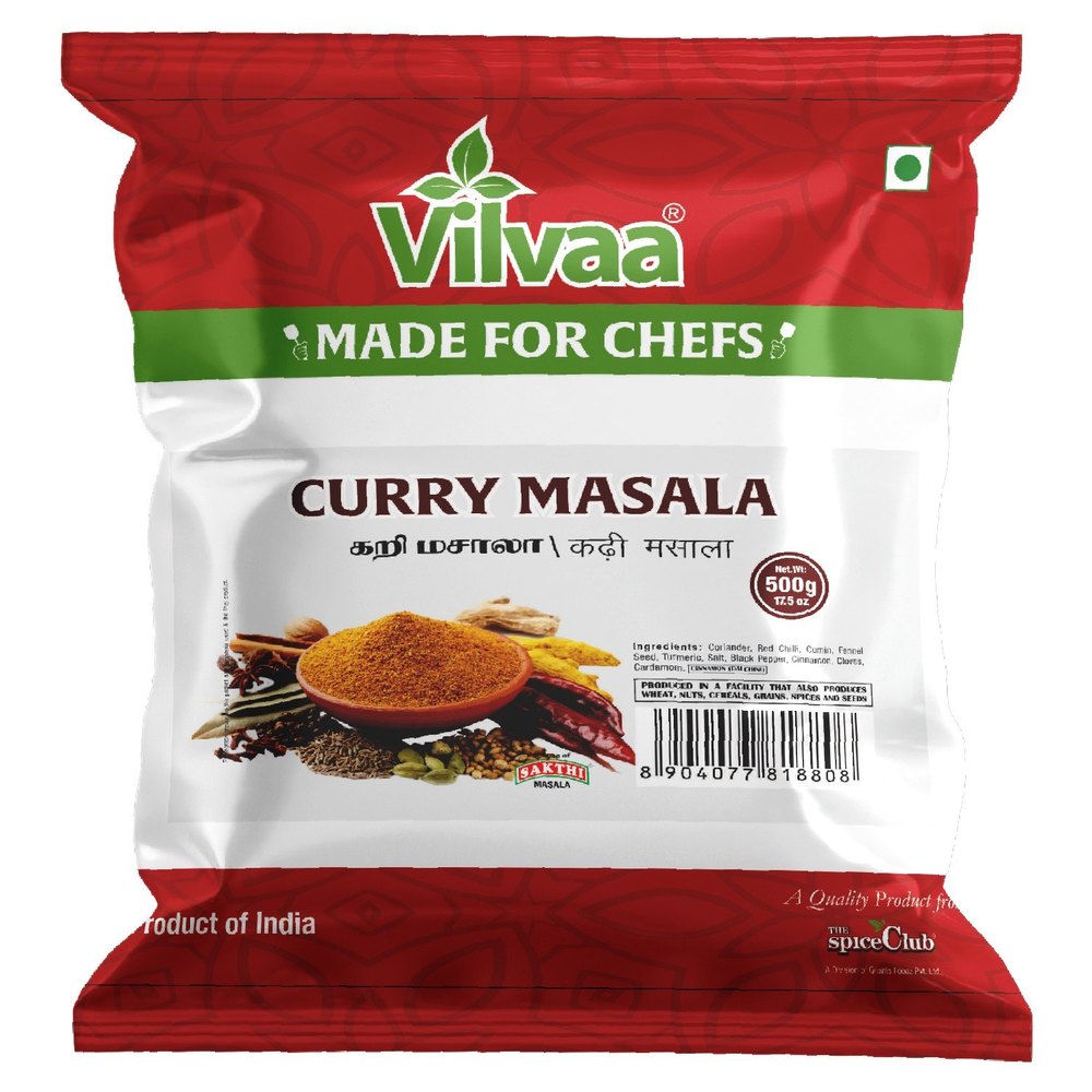 Vilvaa Curry Masala, Packaging Size: 500 g