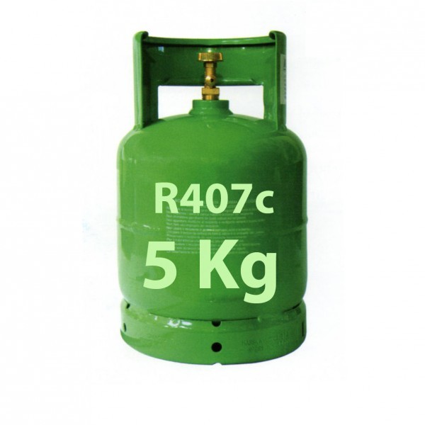 Iron 407C Refrigerant Gas Cylinder, Packaging Size: 5 kg
