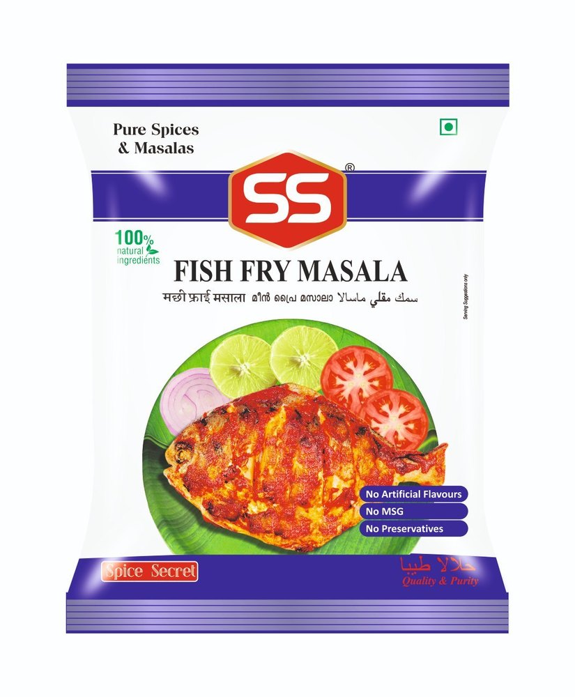 SS Fish Fry Masala Powder, Packaging Size: Loose