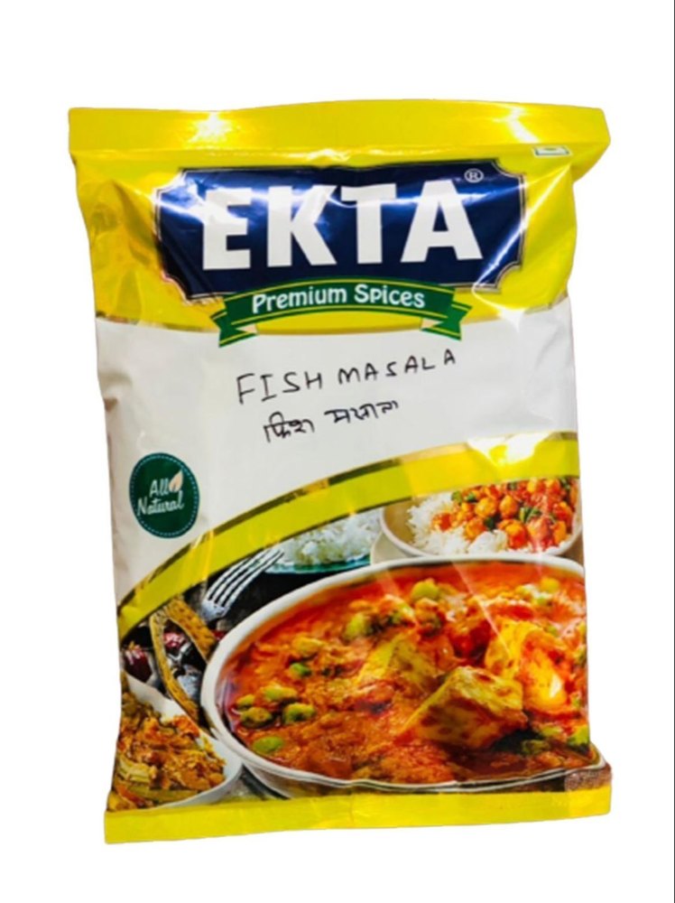 Ekta 500g Fish Masala, Packaging Type: Packets