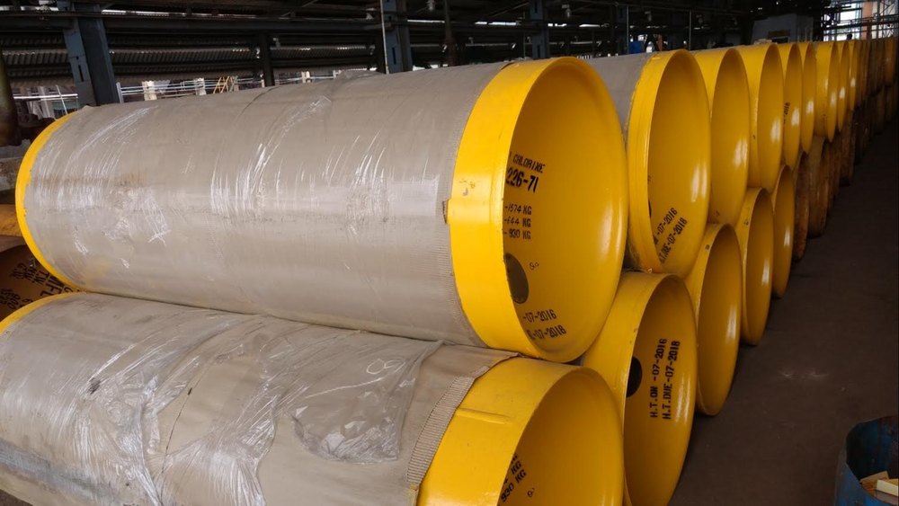 Liquid Chlorine Tonner Cylinder, For Water Disinfectant