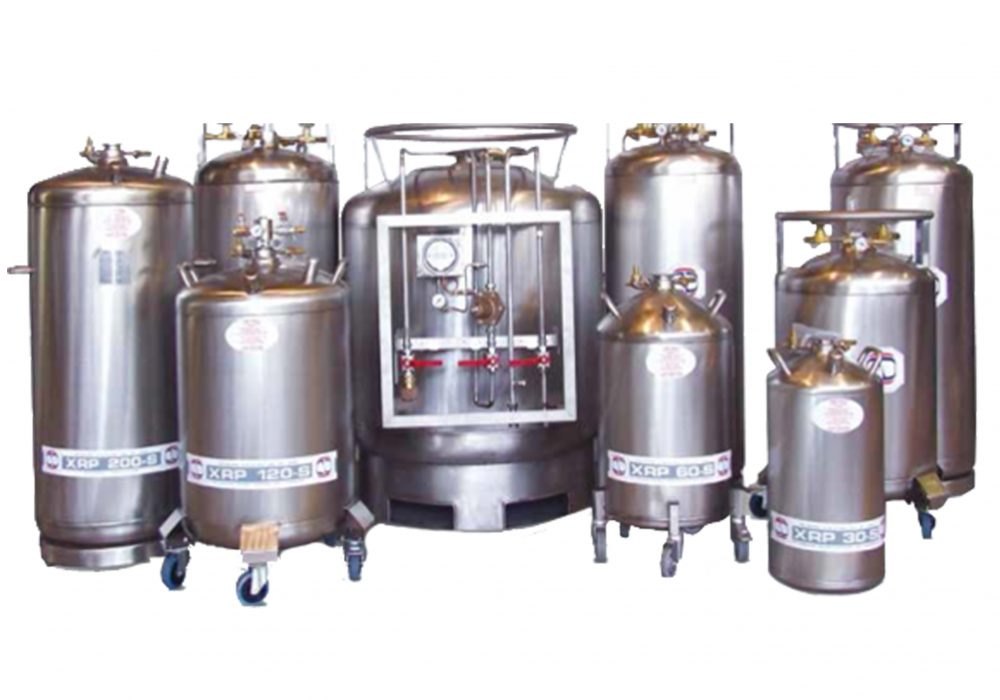 VRV Low Pressure Cryo Cylinder, For Gas Storage