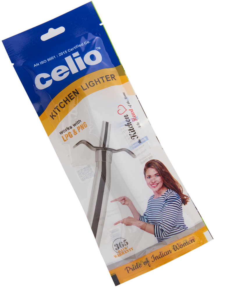 Stainless Steel Celio Gas Lighter, For Kitchen