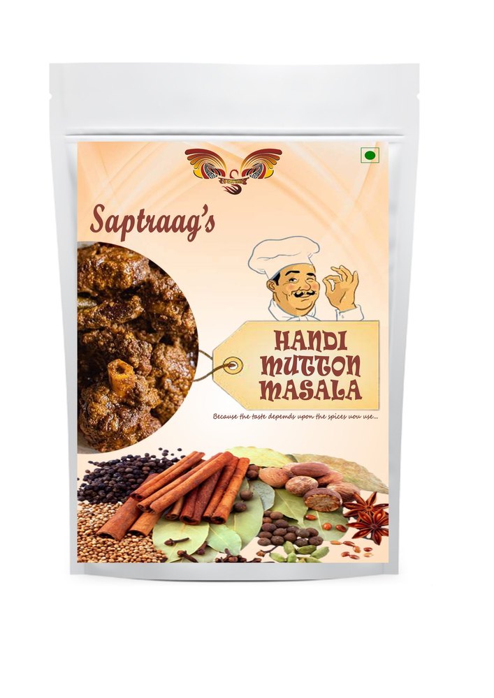 Saptraag Handi Mutton Masala, Packaging Type: Pouch