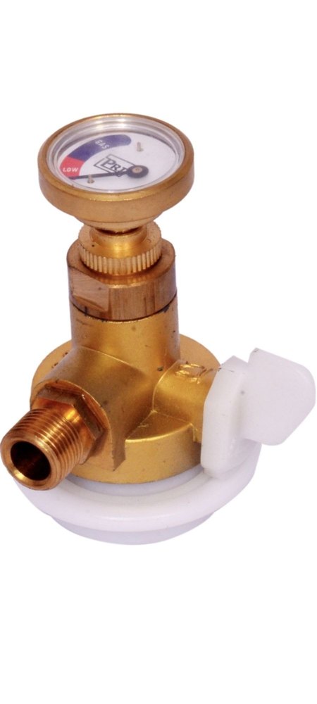 Golden Brass Gas Shield Lpg High pressure 3/8Nut Commercial Use Gas Safety Device
