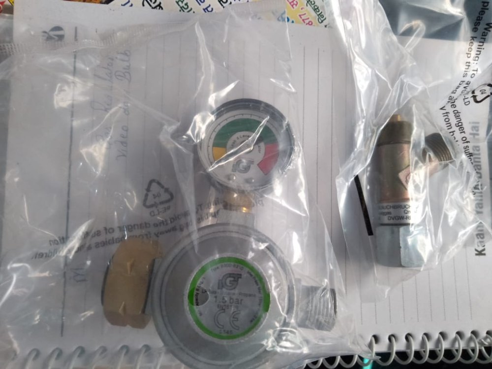 OM Gas Brass Commercial Gas Safety Device