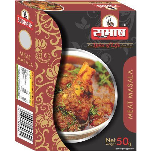 Subhash Meat Masala, Packaging: Box, Pouch