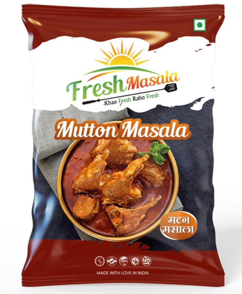 Fresh Masala Mutton Masala, Packaging Size: 200 g, Packaging Type: Packets