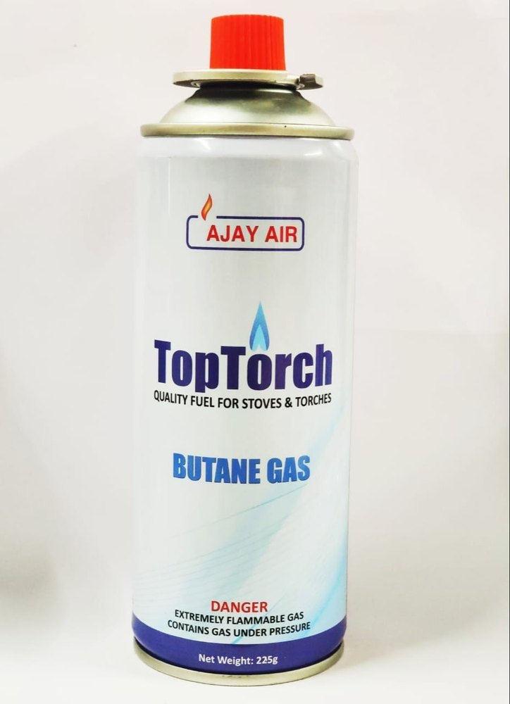 Ajay Air 225 Gm Top Torch Butane/LPG Can, For Stove And Torches
