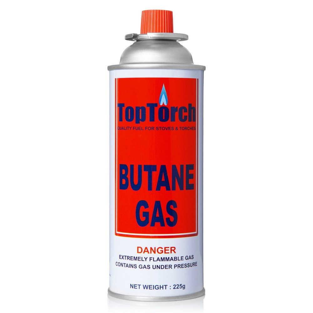 Blue Gas Lighter Top Torch Butane Lighter Gas Can for Home