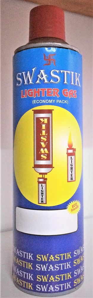 Swastik Lighter Gas Cartridge, For Industrial, Packaging Size: 500 Ml