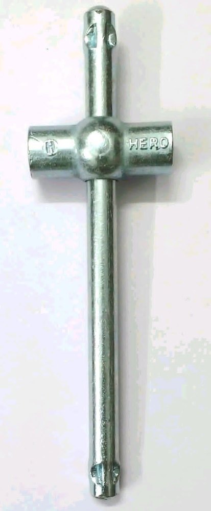 Sliver Stainless Steel O2 Cylinder Key, For Industrial