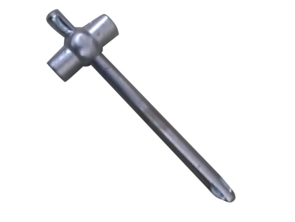 Silver Mild Steel Oxygen Cylinder Key, For Shop