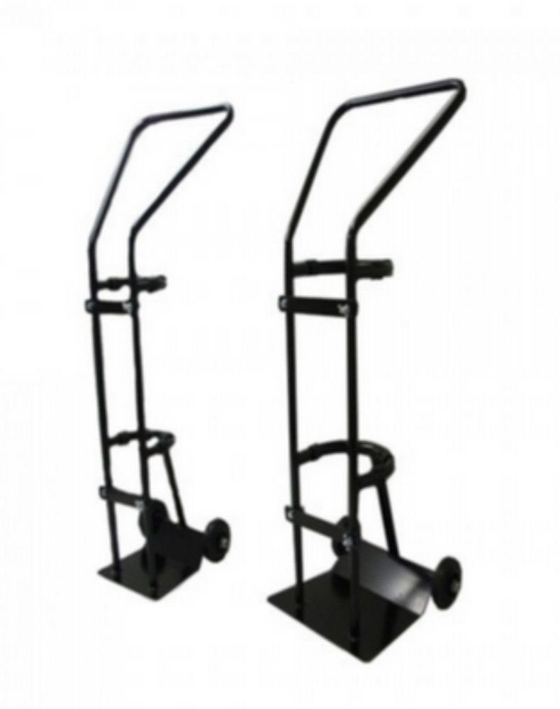 Portable Oxygen Gas Cylinder Stand, Load Capacity: 100 kg